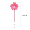 Baby Bottle Cleaner Brushes, Long Handle Cup Scrubber, Kitchen Cleaning Tools, Pink Sponge Brush for Bottle Cleaning