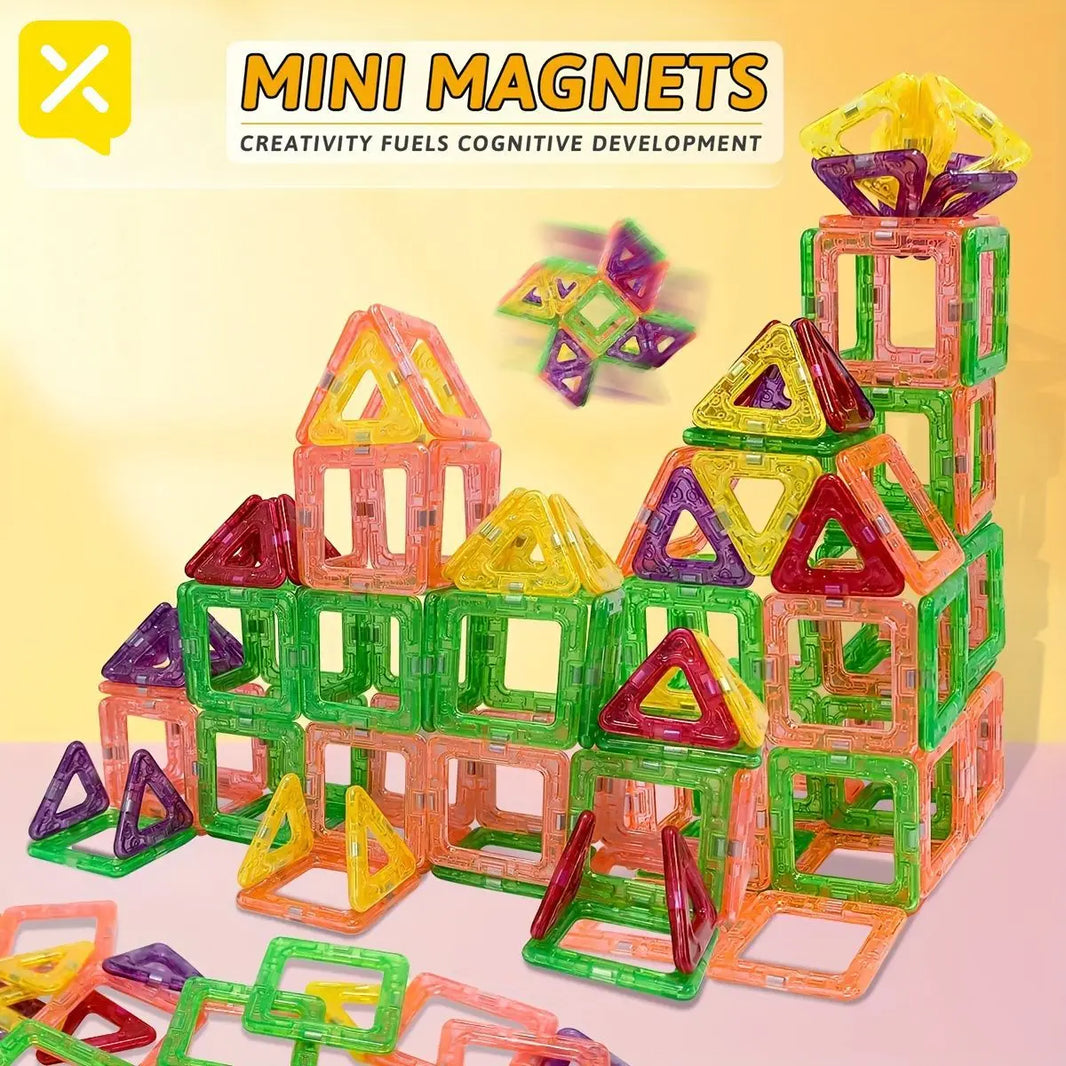 DIY Magnetic Building Blocks Mini and Big Size Construction Set