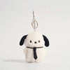 Sanrio Pochacco Plush Doll Keychain, Kawaii Anime Pendant for Girls Birthday Gift