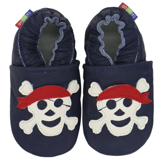 Soft Leather Baby Shoes – First Walkers for Boys & Girls, Skid-Proof Infant Slippers (0-6M to 7-8Y)