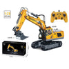 2.4G RC Excavator Dumper Car Remote Control Crawler Bulldozer Toy