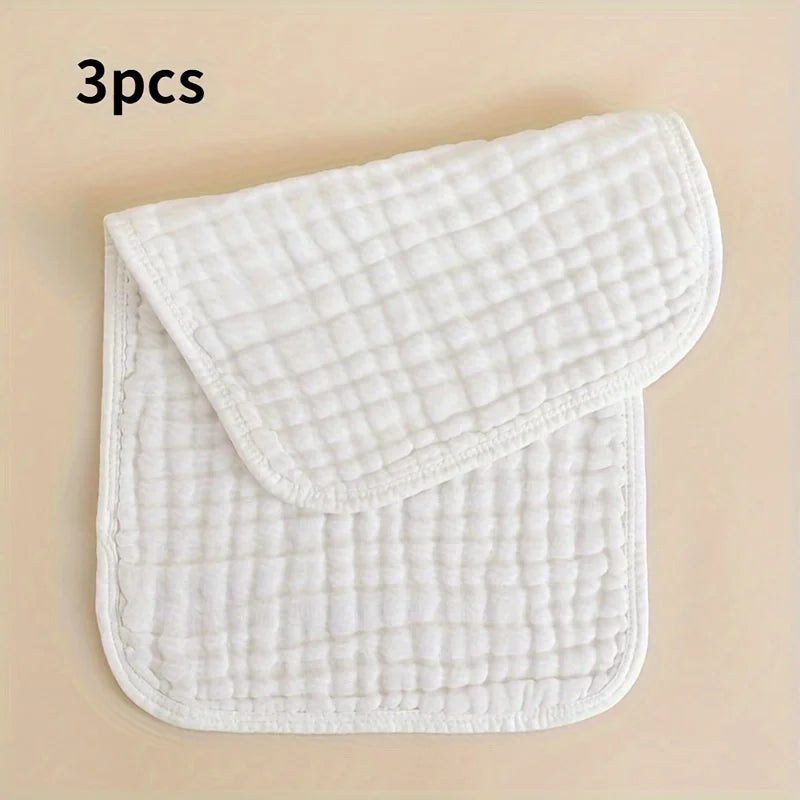 3pcs Muslin Burp Cloths | Soft & Absorbent Baby Bibs, Christmas & Halloween Gifts for Boys and Girls - Kidzy Market