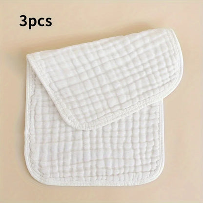3pcs Muslin Burp Cloths | Soft & Absorbent Baby Bibs, Christmas & Halloween Gifts for Boys and Girls - Kidzy Market