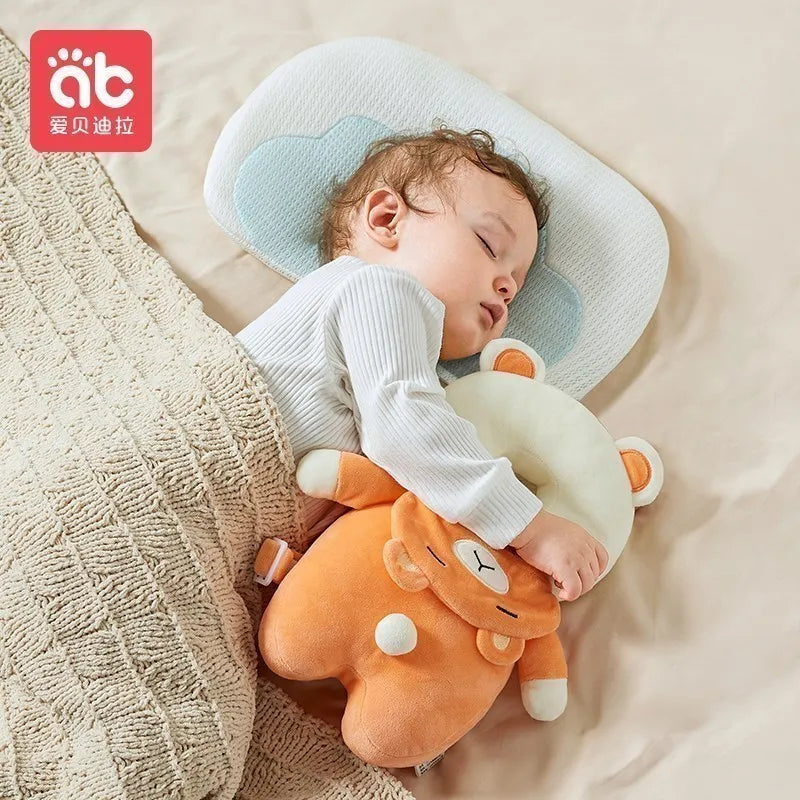 AIBEDILA Baby Head Protector Safety Pad Cushion Back Prevent Injured Elf Lion 1-3T Toddler Security Pillows Protective Headgear