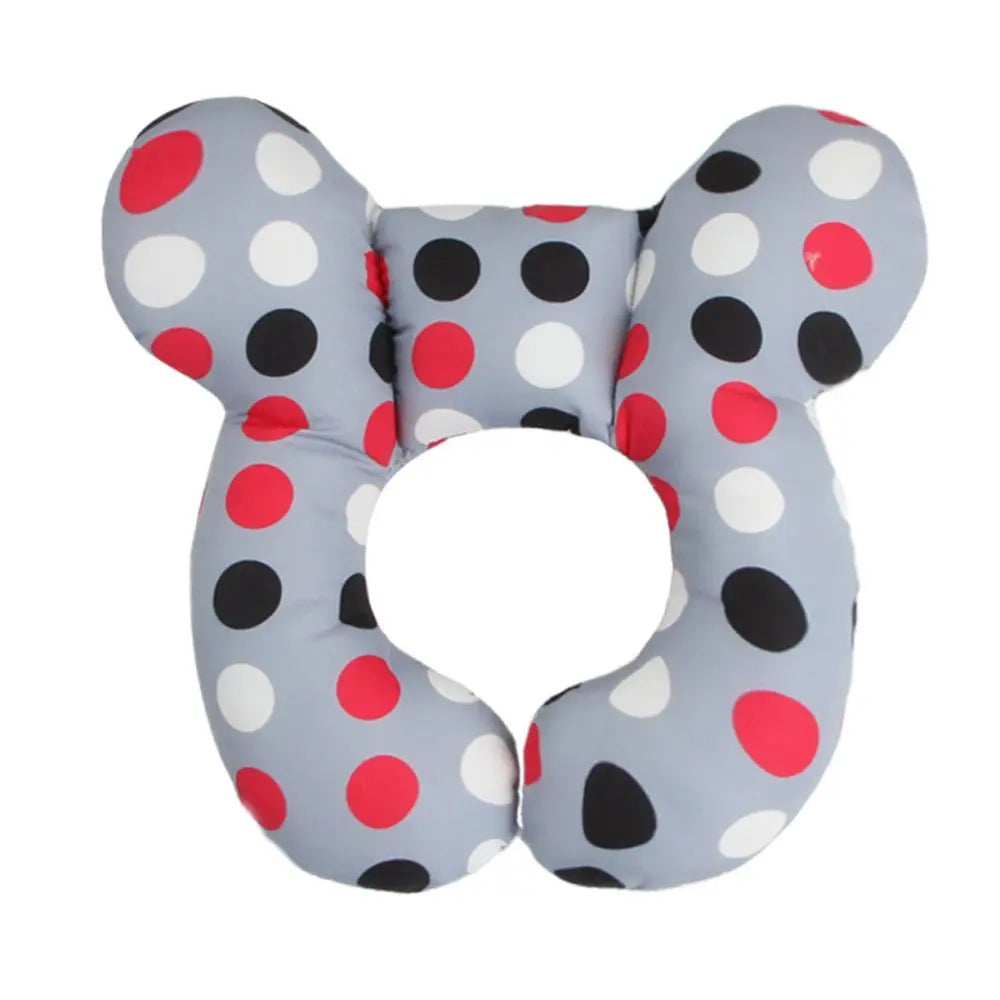 Protective U-Shape Car Seat Headrest – Soft Neck Support Pillow for Children Travel Safety