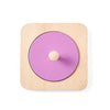 Montessori Baby Toy Kit – Mirror Peekaboo Knob Puzzle, Spinning Drum & Rainbow Fabric Ball for 6-12 Months