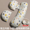 Pregnancy Pillow - Soft U-Shaped Lumbar Side Sleeper Cushion for Pregnant Women Maternity Tummy Support Pad