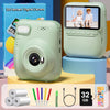 Gofunly Kids Instant Print Camera with 3.0-Inch Screen, 1080P Mini Digital Video Recorder for Ages 6-12