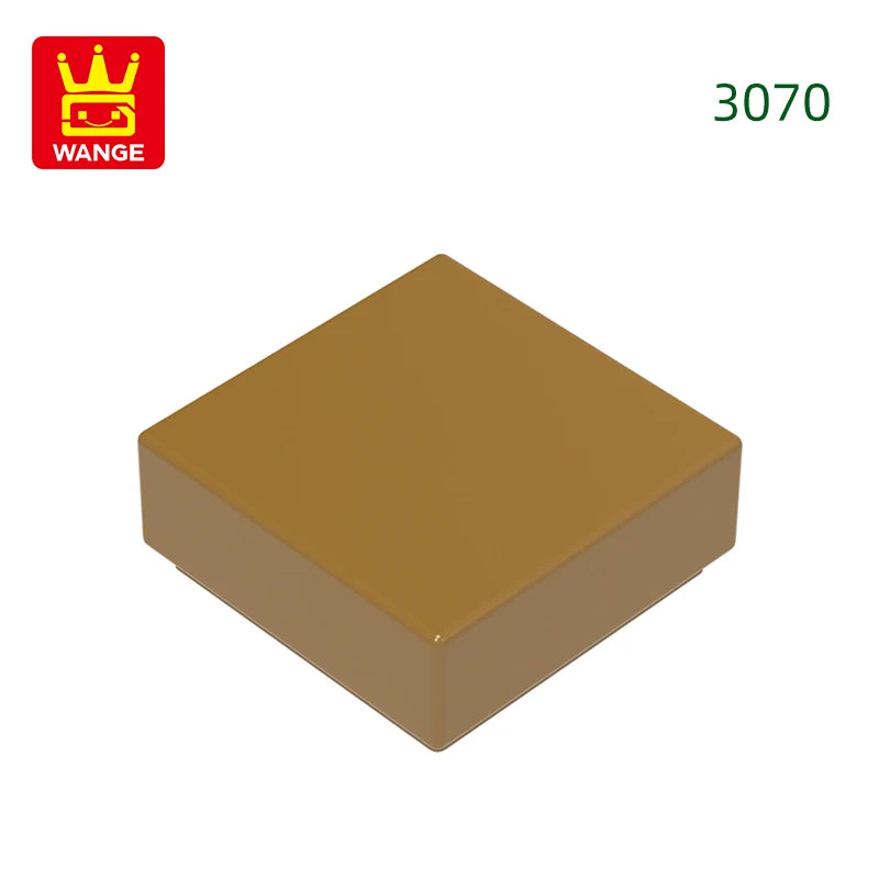 Wange 666PCS Wooden MOC Loose Parts – 1x1 Light Area Building Blocks, DIY Toy Assembly Set for Children, Compatible with Bricks, Gift with Storage Box