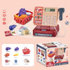 Kids Cash Register Playset with Scanner, Lights & Sounds — Pretend Supermarket Toy with Play Money & Cards