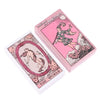 Pink Rider Waite Tarot Card Deck - Set for Beginners, Divination & Prophecy, Family Party & Fortune Telling Game