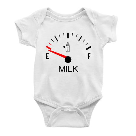 High-Quality Minimalist Print Baby Onesie – “Creativity Milk” Printed Newborn Clothes – 0-24M Infant Jumpsuit Romper