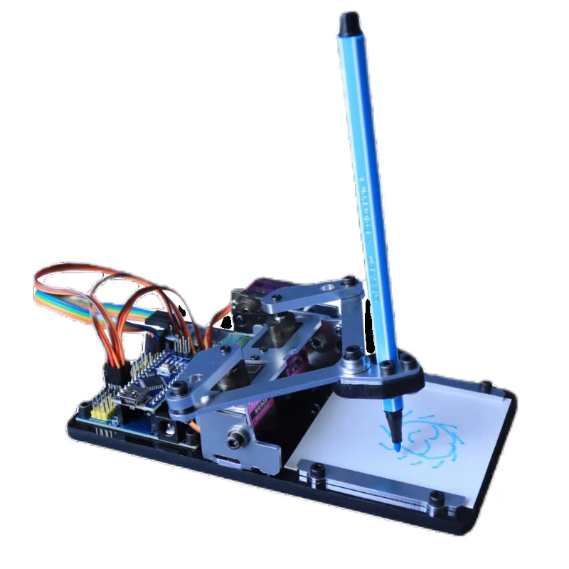 Drawbot Robot MG90S Manipulator, Artboard Drawing Machine for Arduino, NANO Programmable DIY Kit for Robot Starters