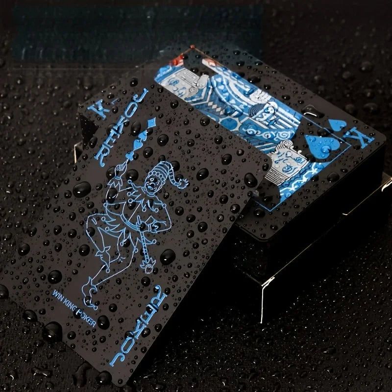 Waterproof PVC Illusionist Poker Cards (Durable Design, Perfect for Game Nights & Parties)