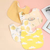 4pcs Soft Cotton Baby Bibs – Adjustable Bandana Burp Cloths for Newborns & Toddlers - Kidzy Market