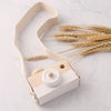 Wooden Camera Baby Toy Pendant, Montessori Wooden Block Teether DIY Personalized Baby Gift