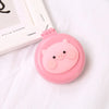 Princess Air Cushion Massage Hair Brush – Cute Cartoon Animal Fruit Comb with Mirror for Girls & Kids, Portable Makeup Tool