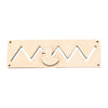 Montessori Busy Board DIY Wood Accessories – Early Learning Ball, Calculation, Bulldozer, Castle, Helicopter Educational Toy for Children Gifts