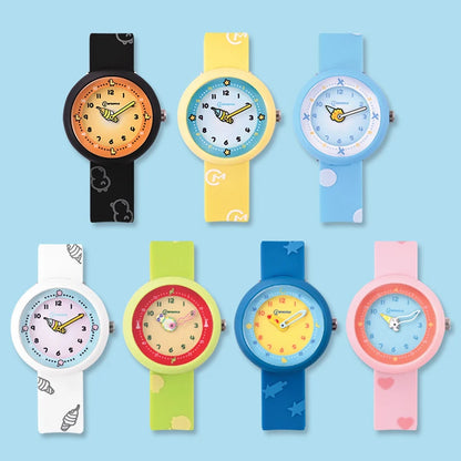 UTHAI CA04 Waterproof Silicone Electronic Quartz Digital Watch for Little Boys and Girls High School Kids