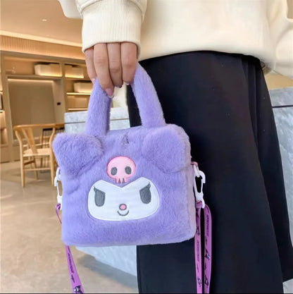 Cartoon Melody Cute SpongeBob SquarePants & Yugui Dog Plush Backpack for Kids - Adorable Kids Backpack - Kidzy Market