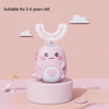 Children's U-Shaped Rechargeable Sonic Toothbrush 360° Silicone Electric Toothbrush for Kids IPX7 Waterproof 60-Second Clean
