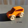 Wooden Montessori Rainbow Stacking Bridge with Cars and Trees