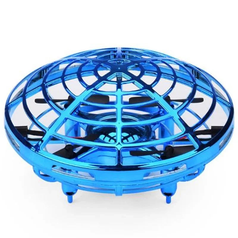 Mini Induction RC Quadcopter – Flying Helicopter Magic Hand UFO Ball Toy for Kids