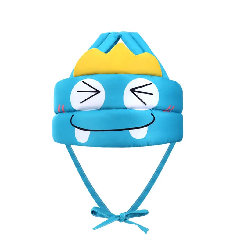 Anti-Collision Baby Walking Hat – Breathable Headrest with Safety Protection for Infants (Cartoon Design)