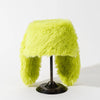 Women's Faux Fur Rabbit Ear Balaclava Hat - Bomber Ski Mask Beanie, Y2K Skullie & Halloween Accessory