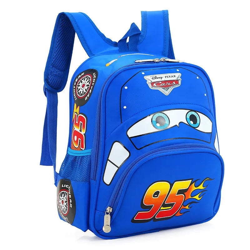 Disney Car Children's Backpack – Safety Kindergarten Bag for Boys, Primary School Backpack for 3-6 Years Old - Kidzy Market