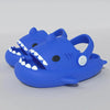 Crestar Girls’ & Boys’ Shark Pattern Slippers – Cute Cartoon Home Slippers, Non-Slip Soft Sandals, Kids’ Outdoor Beach Slides