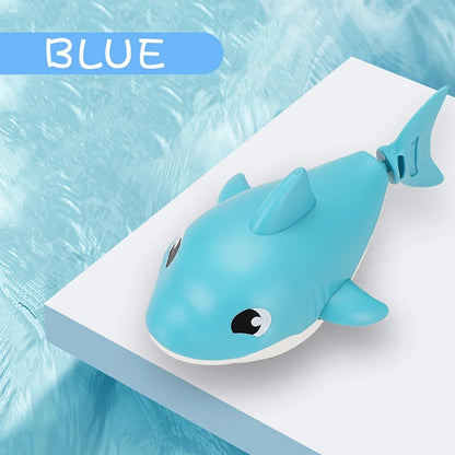 Cartoon Shark Baby Bath Toy – Wind-Up Water Play Toy for Summer