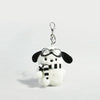Sanrio Pochacco Plush Doll Keychain, Kawaii Anime Pendant for Girls Birthday Gift