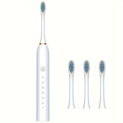 Automatic Electric Toothbrush for Adults & Children, Soft Bristle, 6-Speed Charging Universal Toothbrush
