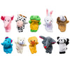 Baby Animal Finger Puppet Set, Duck Plush Hand Puppets Cartoon Family Educational Toy