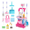 12-Piece Kids Cleaning Play Set – Pretend Housework Kit with Mop Broom Dustpan & Bucket for Ages 3-6