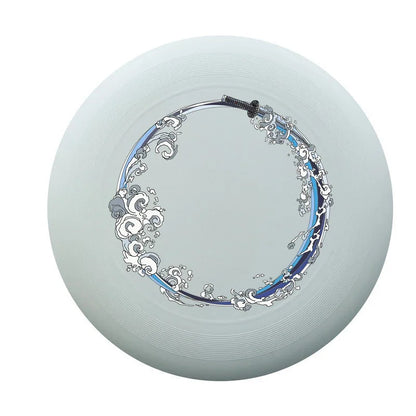 Flying Disc Frisbee Flying Saucer — 20 cm (7.9 in) & 27.5 cm (10.8 in) Portable Outdoor Throwing Toy for Kids & Adults