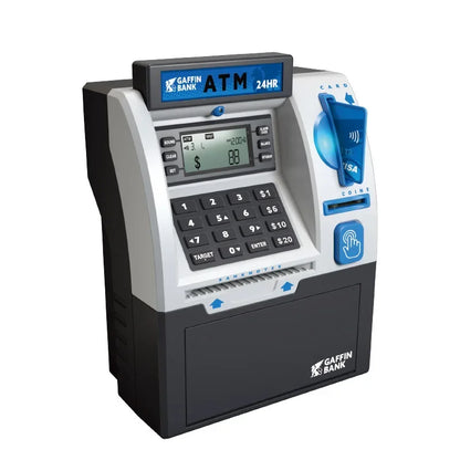 Electronic Piggy Bank ATM Password Money Box Coin and Cash Saving Box Credit Card Coin Counting Automatic Deposit Christmas Gift