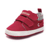 Meckior Baby Boy Sneakers Newborn Striped Soft Sole Casual Baby Shoes First Walker Toddler Crib Moccasins