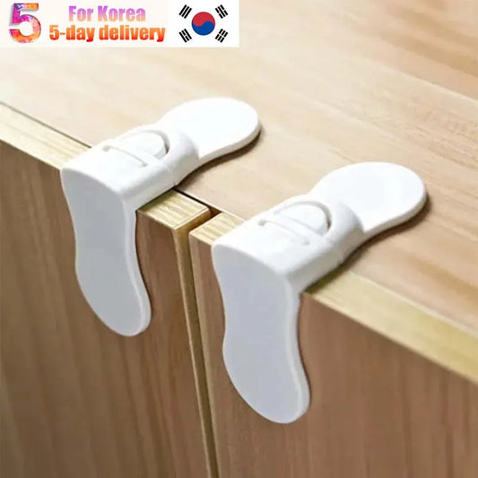 Right Angle Lock Child Baby Anti-Clip Hand Multi-purpose Safety Corner Lock Child Safety Supplies 5pcs