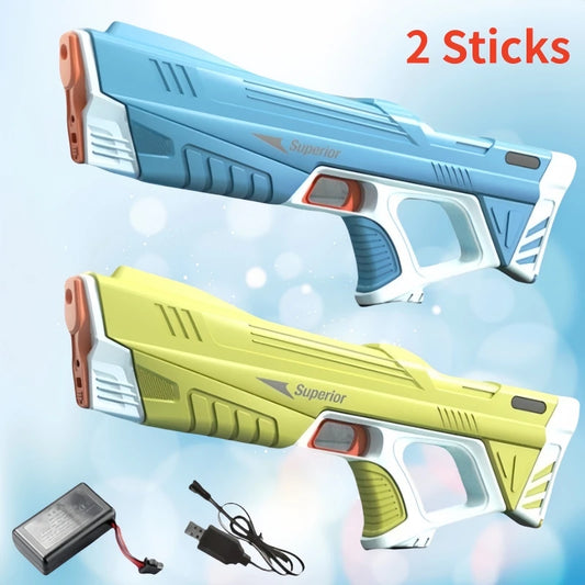2-Pack Children’s Electric Water Gun Set – Full Automatic Summer Beach Toy