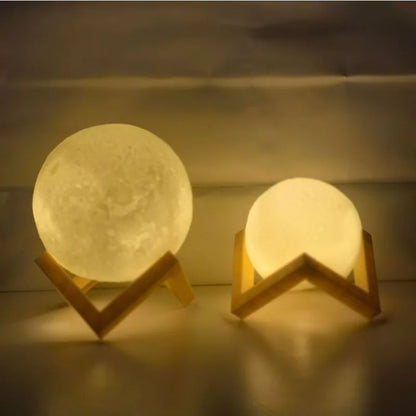 Children's Day Hand-Painted Moon Light DIY Kit Kindergarten Parent-Child Planet Night Light Activity