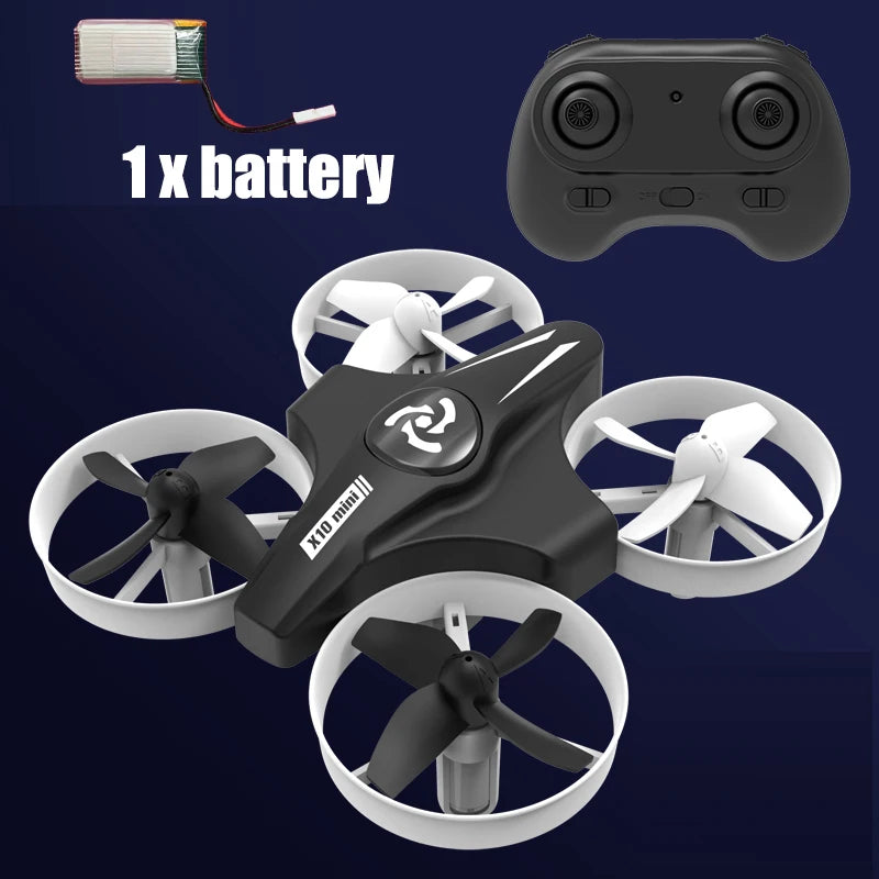 Mini RC Drone 4CH – 6-Axis Headless Mode Quadcopter with 360° Flip for Kids