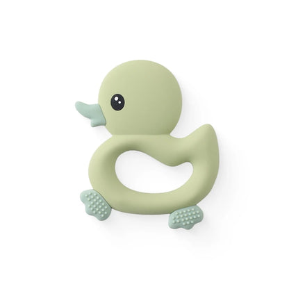 Baby Silicone Teether - Teething Toy for Infants 0-12 Months | Cartoon Rattle & Gum Relief Baby Accessories