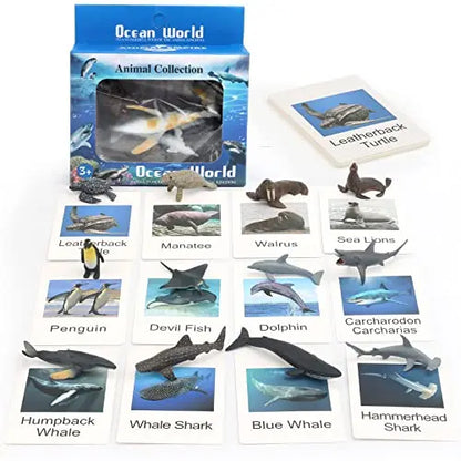 Montessori Animal Matching Cards - Language Learning Cognitive Toy for Kids, Insect Farm Zoo, Educational Preschool Toy for 1-2 Years Old Toddlers