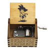 Wood Hand Crank Music Box Dragon Ball Christmas Birthday and New Year Gift