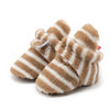 KIDSUN Newborn Winter Socks Shoes Anti-Slip Soft Cotton First Walkers Booties
