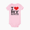 Pure Cotton “I Love Mom” & “I Love Dad” Newborn Rompers - Matching Baby Bodysuits for Twins, Summer Clothes for 0-24 Months