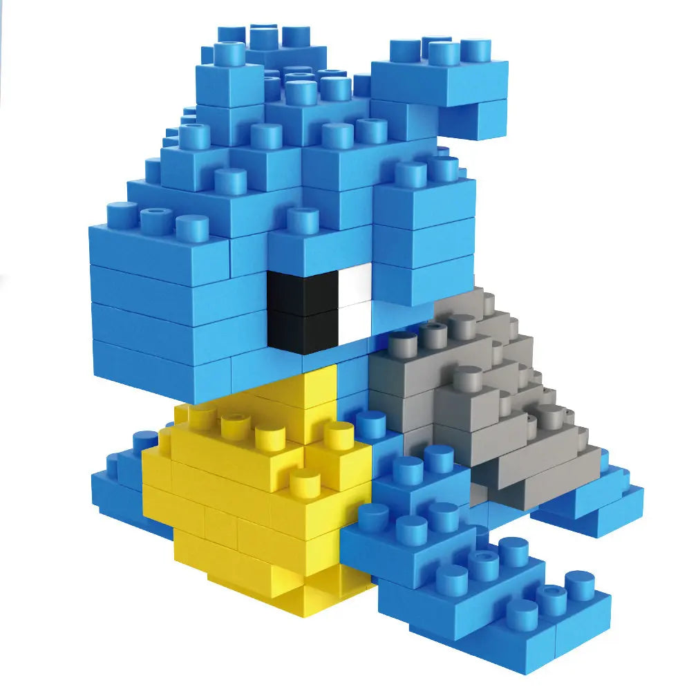 DIY Pokemon Mini Building Blocks – Pikachu, Charizard, Eevee, Mewtwo Anime Model Toys