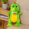 Slappy Animal Hand Puppets, Dinosaur and Panda Plush Toys for Kids Theater or Gift